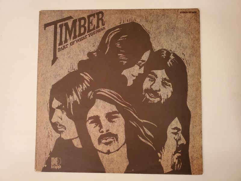 Timber Part of What You Hear vinyl record